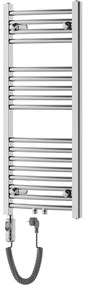 Mexen Ares, elektrické vykurovacie teleso 900 x 400 mm, 300 W, chrómová, W102-0900-400-2300-01