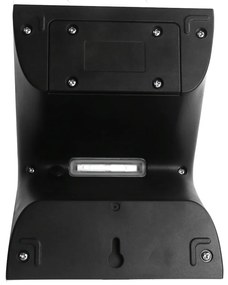 Exteriérové solárne nástenné LED svietidlo Butterfly, 1x LED 3,2w, biela, pohybový senzor