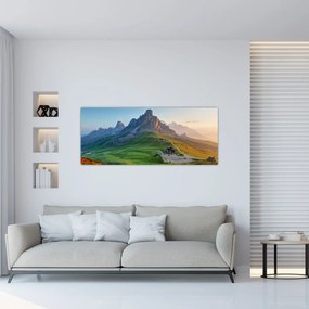 Obraz - Dolomity (120x50 cm)