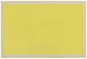 Vonkajší koberec 120 x 180 cm žltý ETAWAH Beliani