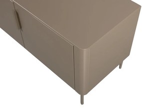 Taupe TV stolík z borovicového dreva 154x56x44 cm Gunnar – WOOOD