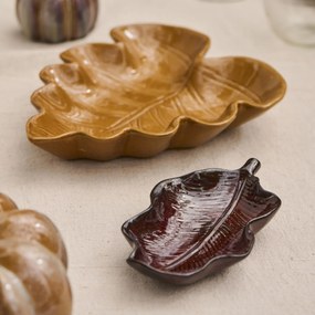 Ib Laursen Keramická miska Leaf Shaped
