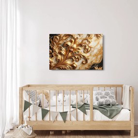 Obraz - Mramor so zlatom (90x60 cm)