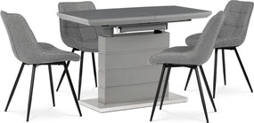 Jedálenská stolička sivá CT-395 SIL2