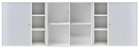 Biela nástenná komoda Hammel Mistral Kubus, 206 x 69 cm