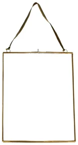 Kovový stojací rámček v zlatej farbe 20x37,5 cm – Rex London