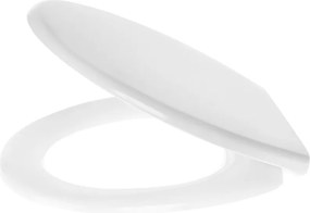 Kuchinox Standard, WC sedadlo 448x373 mm, duroplast, pomalé zatváranie, biela, LAV-ADA_601E