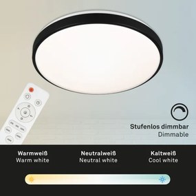 Briloner 3430-015 - LED Stmievateľné stropné svietidlo MANNY LED/48W/230V + DO
