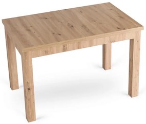 Jedálenský stôl RUBEN 120–160 cm dub ARTISAN