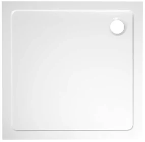 Aqualine Aqualine, TECMI vanička z liateho mramoru, štvorec 80x80x3 cm, PQ008