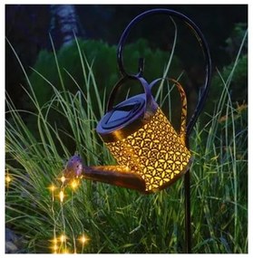 Aldotrade Solárna lampa Konev, 37 LED, teplá biela