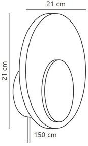 Nordlux - LED Stmievateľné nástenné svietidlo MARSI LED/7W/230V béžová