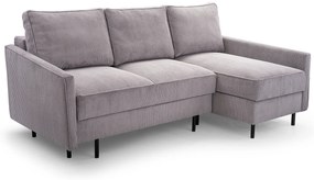 Rohová sedačka Robia (P) (fialová). Akcia -20%. Vlastná spoľahlivá doprava až k Vám domov. 1135414