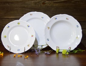 Ćmielóv tanierová súprava Maria Teresa kvietky 18-dielná