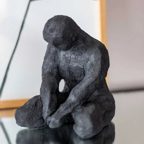 Soška z polyresínu (výška 15 cm) Meditating Man – Mette Ditmer Denmark