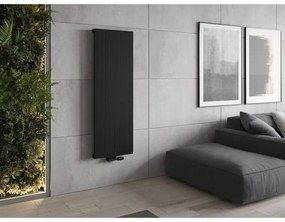 Mexen Topeka, vykurovacie teleso 1400 x 400 mm, 995 W, čierna, W210-1400-480-00-70