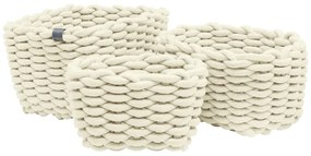 Látkové košíky v súprave 3 ks 30x25x19 cm Tom Tailor – Wenko