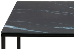 Alisma konferenčný stolík 80x80 čierna / čierna