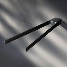 Vešiak na uteráky AM.PM Inspire 2.0 AIB32622 dvojitý, otočný, čierny