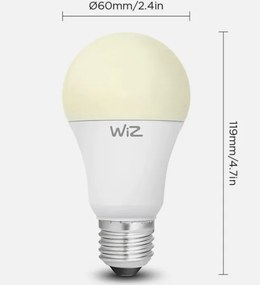 Sada 2× stmievateľných LED žiaroviek A60 E27/9W/230V 2700K Wi‑Fi + diaľkový ovládač - WiZ