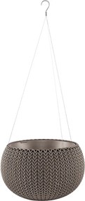 Plastový závesný a nástenný kvetináč ø 36 cm Cozy – Keter