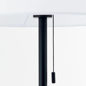 Orion Stl 12-1186/1 - Stojacia lampa LUDWIG 1xE27/40W/230V biela/čierna