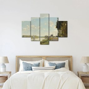 Obraz - Claude Monet, Argenteuil, reprodukcia (150x105 cm)