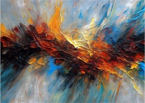 Sklenený obraz - Farebná textúra (70x50 cm)