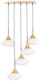 Gocce visiaca lampa zlatá 70x140 cm