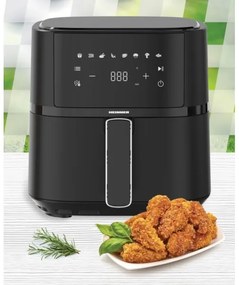 Heinner HAF-B4BK1500 - Teplovzdušná fritéza 4 l, 1500 W, 230 V, čierna