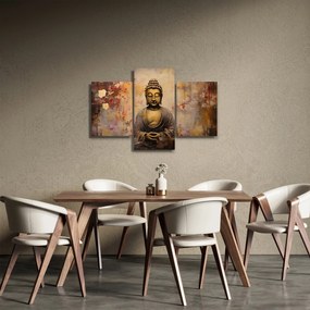 Obraz - Budha, maľba (90x60 cm)