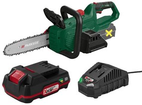 Parkside®  Aku reťazová píla Paks 20-Li E5 + Akumulátor 20 V/2 Ah + Nabíjačka 20 V/2,4 A  (800011462)