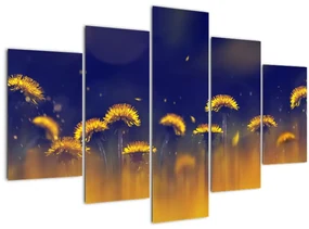 Obraz - Púpavy (150x105 cm)
