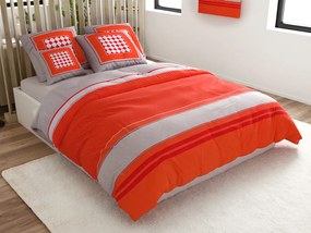 Obliečky z Renforcé bavlny TABITA červené Rozmer obliečky: 2 ks 80 x 80 cm | 200 x 200 cm