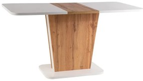 Dizajnový Jedálenský stôl CALIPSO Farba: dub votan