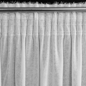 ZÁVES NA PÁSKE AGIS 140X270 CM BIELA