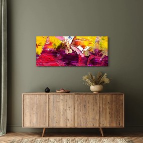 Obraz abstrakcie - maľba (120x50 cm)