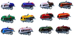 LEAN TOYS Sada automobilových lietadiel 5 cm – 12kusov