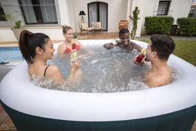 BESTWAY Lay-Z-Spa Ibiza AirJet Vírivka, 180 x 180 x 66 cm, 4 osoby 6002U