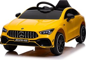 LEAN CARS Mercedes CLA 45s AMG Yellow 4x4 Auto na batérie