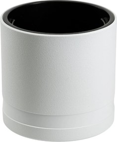 Květináč LUNA Cylinder 30,8 cm bílý