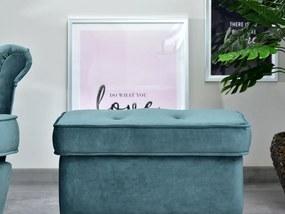 Taburetka Muriera (tmavomodrá + orech). Akcia -15%. Vlastná spoľahlivá doprava až k Vám domov. 1136732