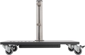 KNIRPS 25 kg - pojazdný oceľový stojan pre slnečník s kolieskami