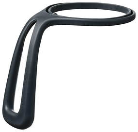 Antikorová termofľaša so slamkou 1 l - čierna