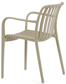 Autronic BONTEC Jedálenská stolička, hnedá, plast, CT-X7029 CAP Farba: Béžová