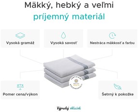 Uterák GREEK 70x130 cm biela, 100% bavlna
