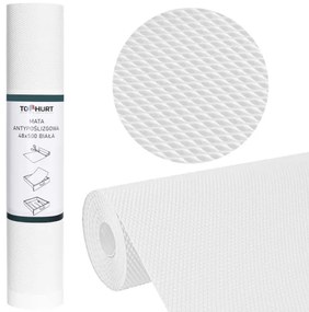 Protišmyková podložka BALVE biela 48x500 cm