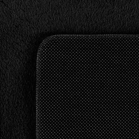 Ayyildiz, Kusový koberec Joy 1400 black, 200x280, čierna, chodba / predsieň