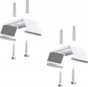 SADA 2 LED svietidiel 120cm 36W 3000lm Hermetické svietidlo IP65 do garáže, dielne