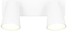 Biele bodové svietidlo ø 8 cm Sharp – Trio